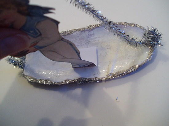 Free Printable Victorian Clam Shell Ornament Free Printable Victorian Clam Shell Ornament