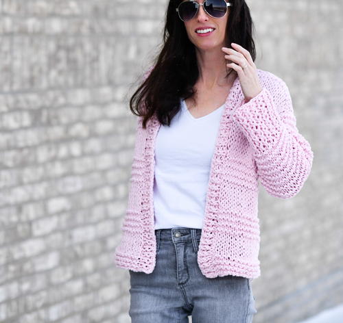 Cotton Candy Easy Cardigan Cotton Candy Easy Cardigan