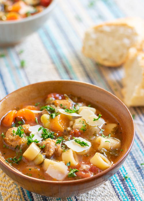Italian Sausage Soup - Southern Style Italian Sausage Soup - Southern Style