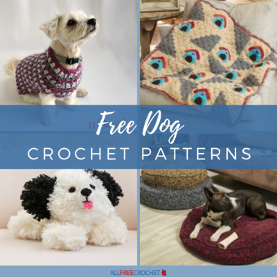 30+ Free Dog Crochet Patterns