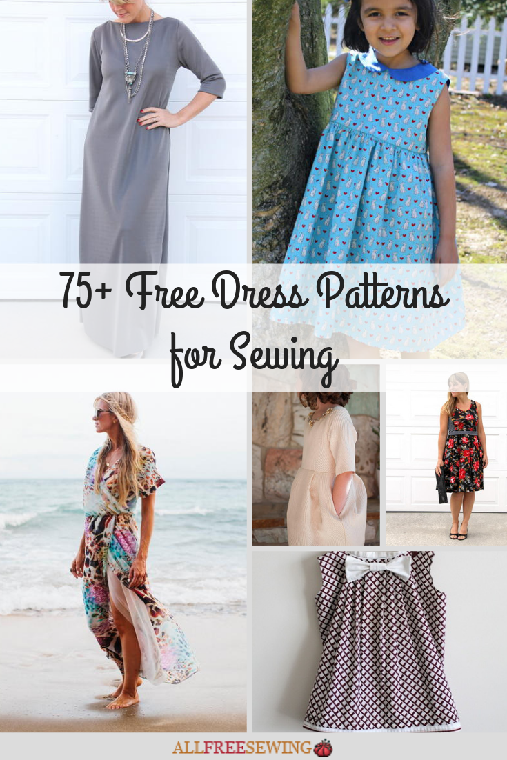 75 Free Dress Patterns For Sewing Allfreesewing Com