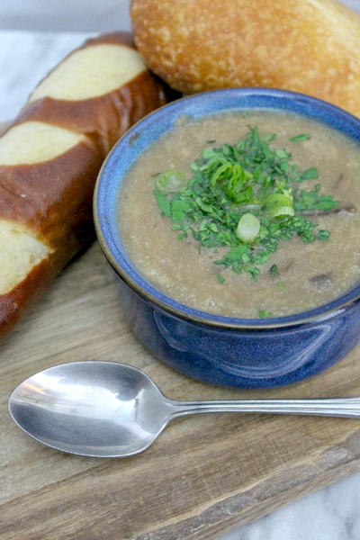 Slow Cooker Mushroom Soup Slow Cooker Mushroom Soup
