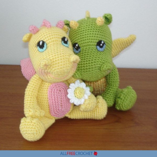 Crochet Amigurumi Dragon Free Pattern