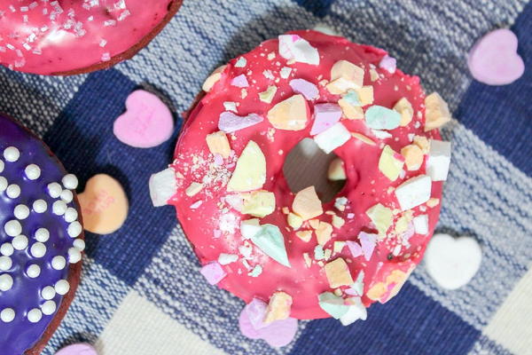 Small Batch Red Velvet Donuts Small Batch Red Velvet Donuts