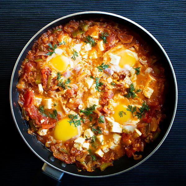 Shakshuka with Feta Shakshuka with Feta