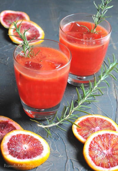 Blood Orange Cocktail Blood Orange Cocktail