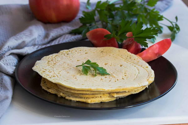 Gluten-free and Vegan Tortillas with Chickpea Flour Gluten-free and Vegan Tortillas with Chickpea Flour