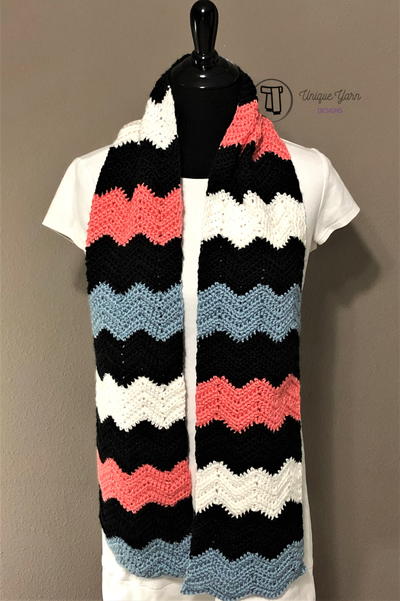 Soft Ripple Chevron Scarf Soft Ripple Chevron Scarf