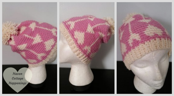 Hearts and Darts Hat Hearts and Darts Hat