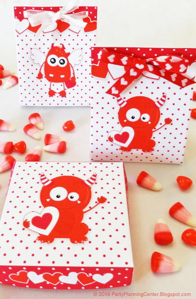 Valentines Day Treat Bag and Cookie Box Valentine's Day Treat Bag and Cookie Box