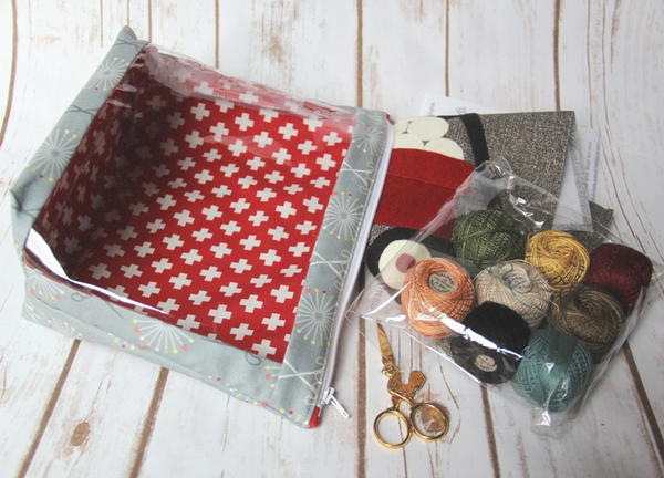 Windowed Zip Bag Windowed Zip Bag