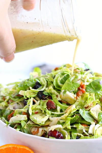 Click here for the easy recipe Brussel Sprout Salad