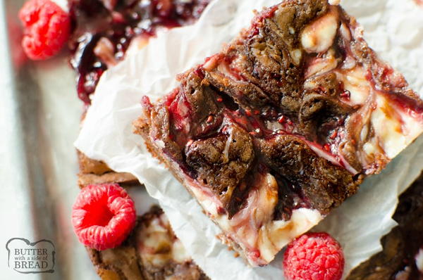 Raspberry Cheesecake Brownies Raspberry Cheesecake Brownies