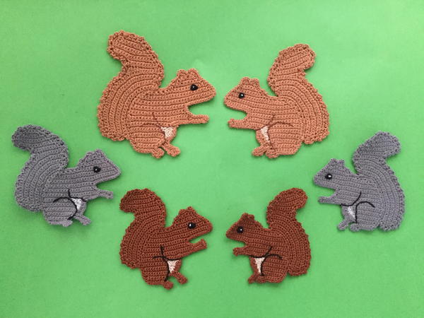 Squirrel Crochet Pattern Squirrel Crochet Pattern