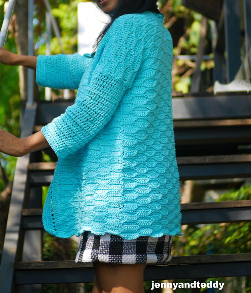 Blue Weave Cardigan Blue Weave Cardigan