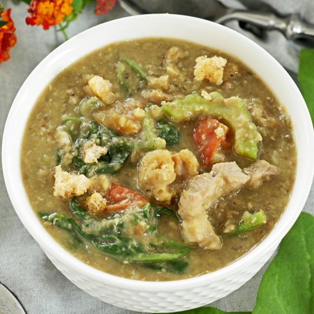 Mung Bean Soup Ginisang Munggo Mung Bean Soup (Ginisang Munggo)