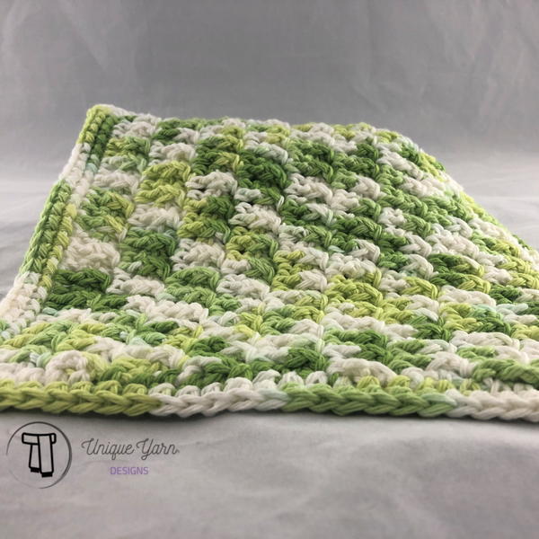 Textured Front Post Dishcloth Textured Front Post Dishcloth