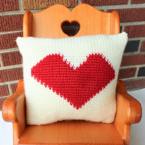 Heart Pillow - Double Sided Heart Pillow - Double Sided