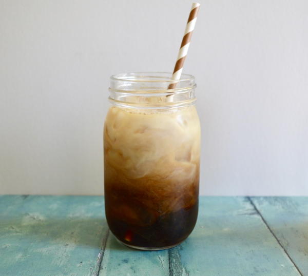 Iced Latte with Homemade Cinnamon Syrup Iced Latte with Homemade Cinnamon Syrup