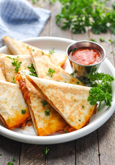 Pizza Quesadillas Pizza Quesadillas