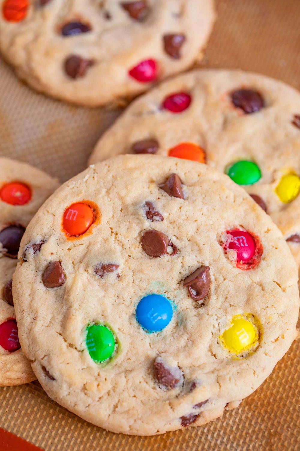 Christmas m&m's cookies recipe recipe M&M Cookies | TheBestDessertRecipes.com