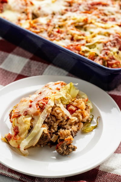 Easy Cabbage Roll Casserole