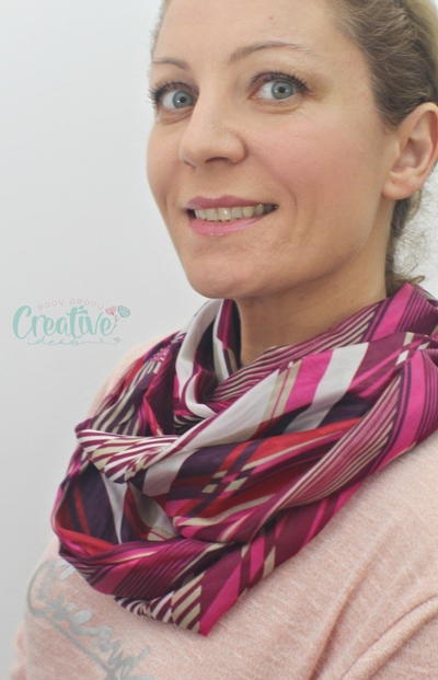 Winter to Spring DIY Infinity Scarf Winter to Spring DIY Infinity Scarf