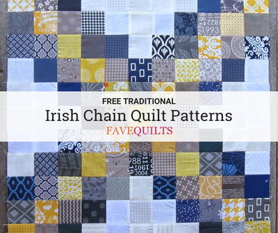 Traditional Irish Chain Quilt Patterns