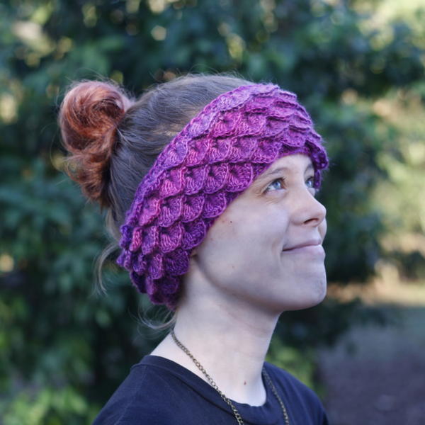 Dragon Scale Ear Warmers Dragon Scale Ear Warmers