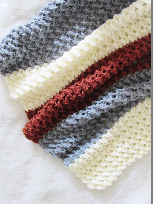 Falling Petals Afghan Falling Petals Afghan