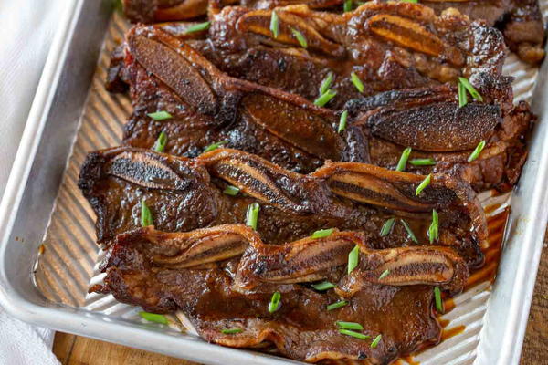 Korean Kalbi BBQ Short Ribs Korean Kalbi BBQ Short Ribs