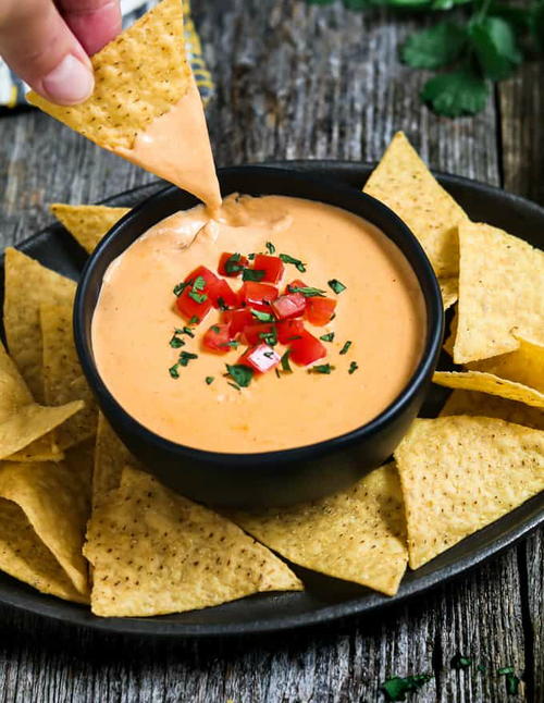 Easy Vegan Nacho Cheese Easy Vegan Nacho Cheese
