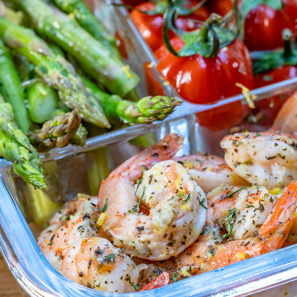 Baked Lemon Garlic Butter Shrimp And Asparagus Baked Lemon Garlic Butter Shrimp And Asparagus