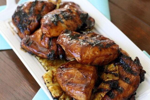 Sweet and Spicy Grilled Sticky Chicken Sweet and Spicy Grilled Sticky Chicken