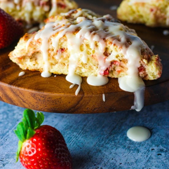 Strawberry Scones Strawberry Scones