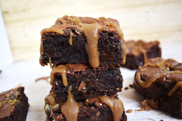 Salted Caramel Brownies Salted Caramel Brownies