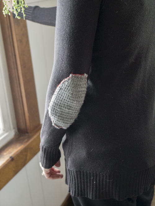 Easy Knit Elbow Patches Easy Knit Elbow Patches