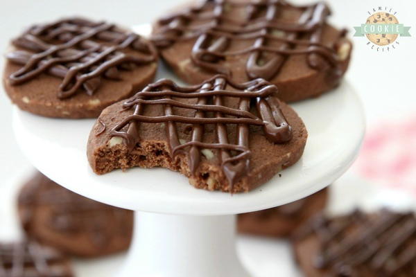 Chocolate Pecan Shortbread Cookies Chocolate Pecan Shortbread Cookies