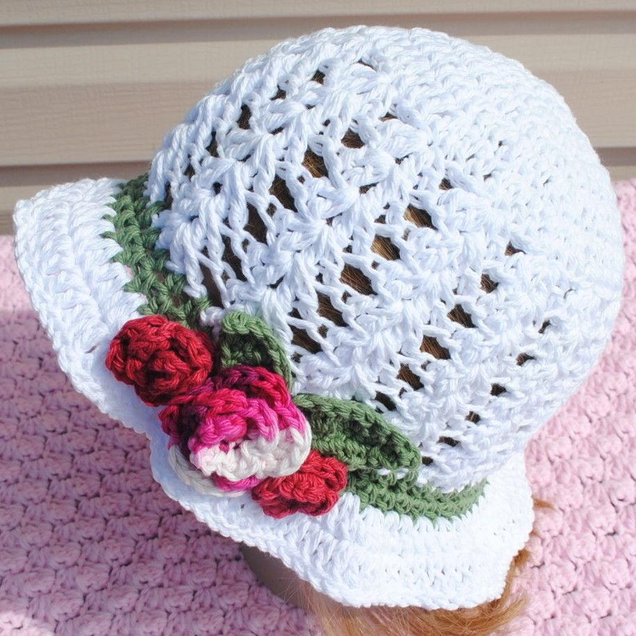 lightweight crochet hat