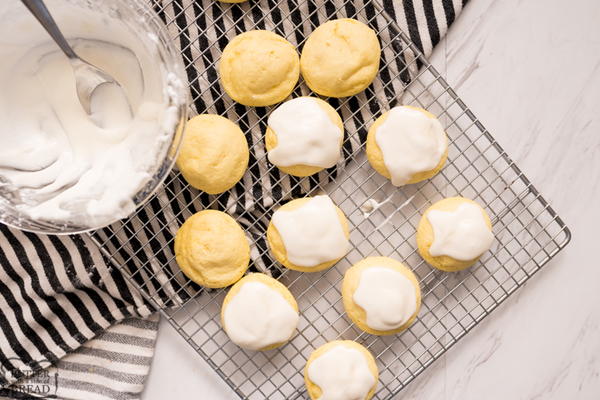 Lemon Cake Mix Cookies