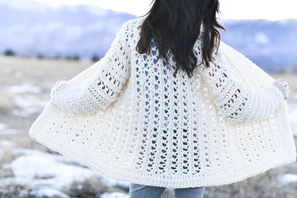 Light Snow Oversized Cardigan Light Snow Oversized Cardigan