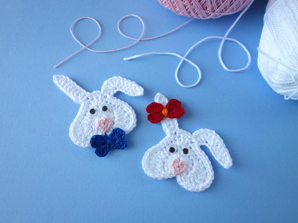 Somebunny Loves You! – Crochet Bunny Applique