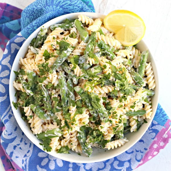 Creamy Asparagus Pasta Vegan Creamy Asparagus Pasta (Vegan)