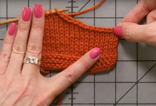 Sloped Bind Off Sloped Bind Off