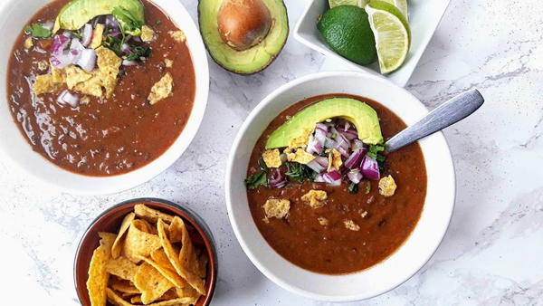 Easy Healthy Black Bean Soup