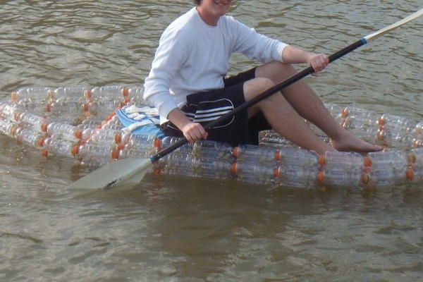 Recycled Bottle Kayak