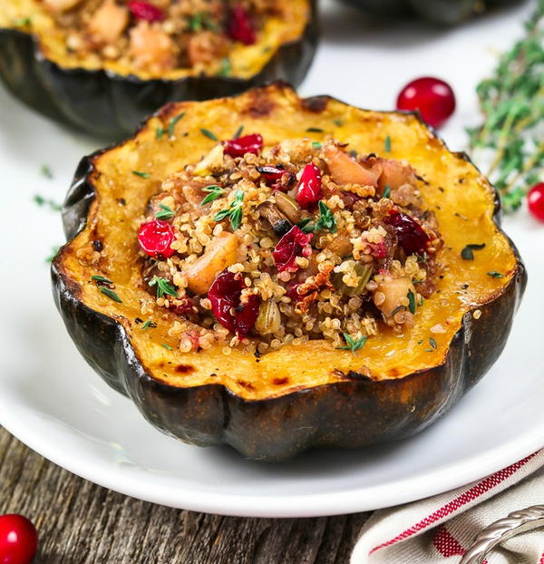 Quinoa Stuffed Acorn Squash Quinoa Stuffed Acorn Squash