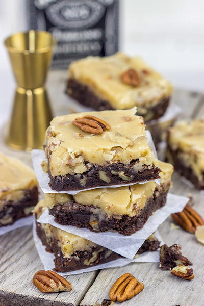 Bourbon Pecan Brownies