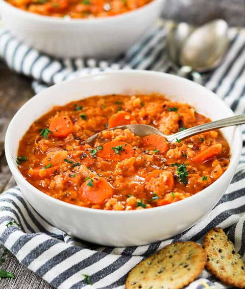 Hungarian Red Lentil Soup Recipe Hungarian Red Lentil Soup Recipe