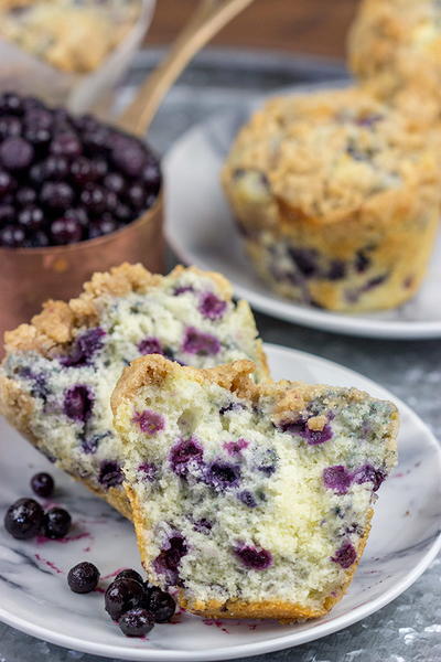 Blueberry Streusel Muffins Blueberry Streusel Muffins